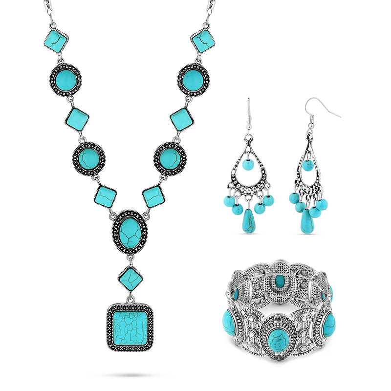 Durango Collection Necklace, Earrings & Bracelet